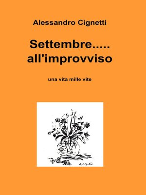 cover image of Settembre..... all'improvviso